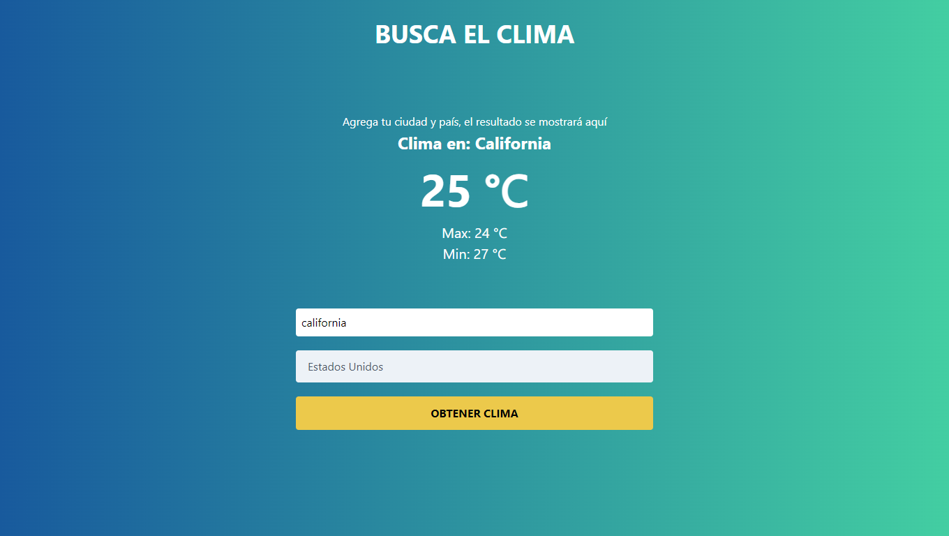 Api clima